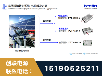 平度-光伏跟踪转向系统-电源解决方案